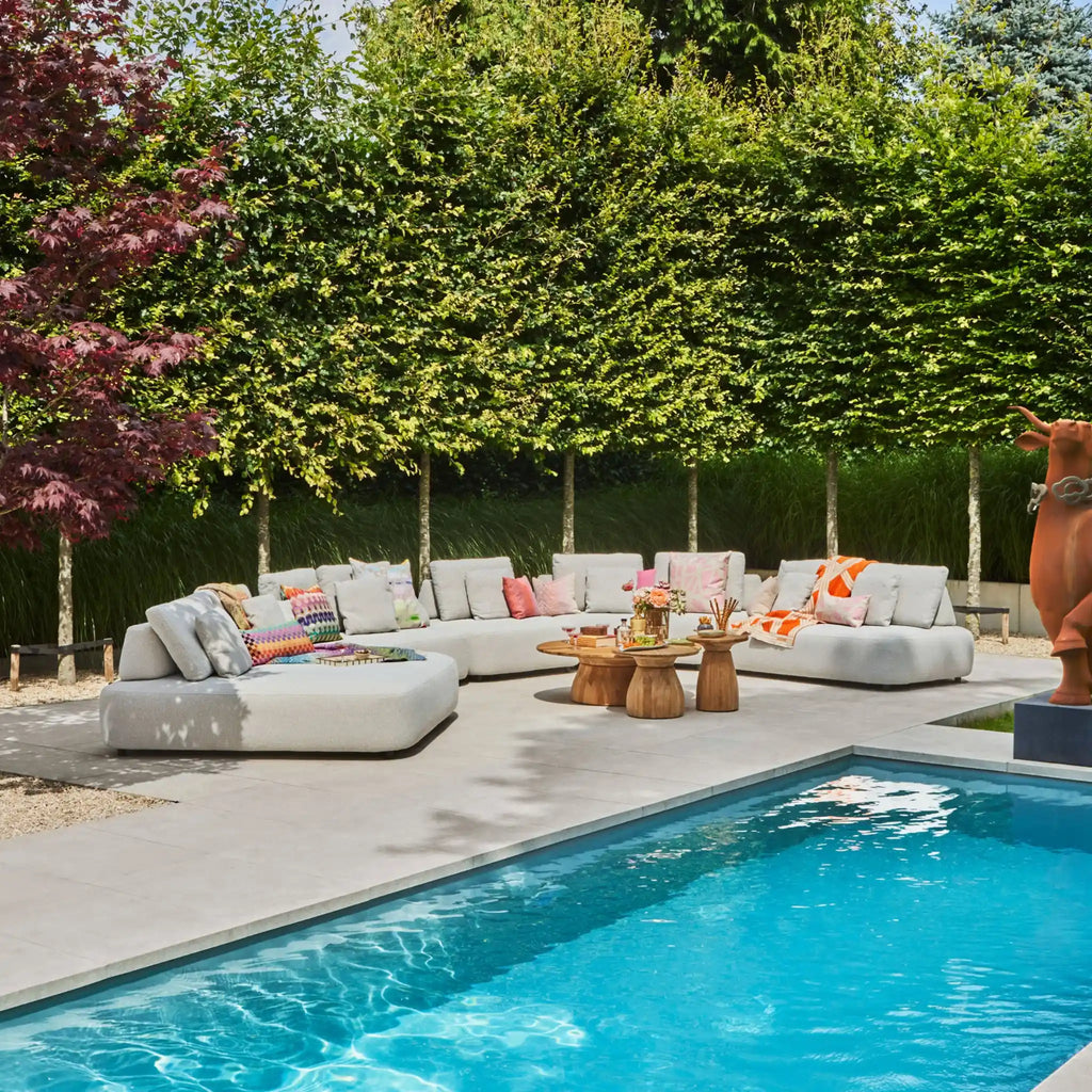 BLOCCHI Modular Sofa in White Grey - SUNS | Milola
