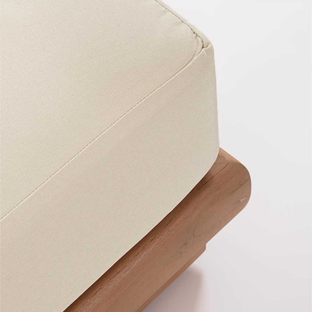 DELGADA Modular Outdoor Sofa in Teak - Bizzotto | Milola