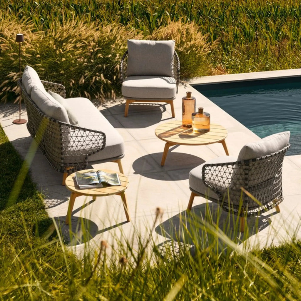  EULARIA Outdoor Sofa Set in Beige - Bizzotto | Milola