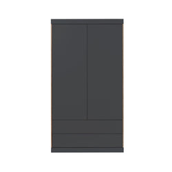 FLAI -  Double Wardrobe with External Drawers - Müller Small Living | Milola
