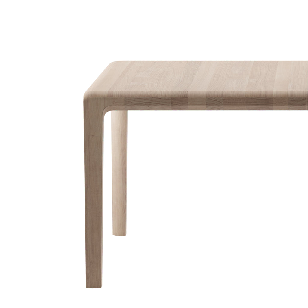 INVITO Dining Table in Oak Natural Soap - Artisan | Milola