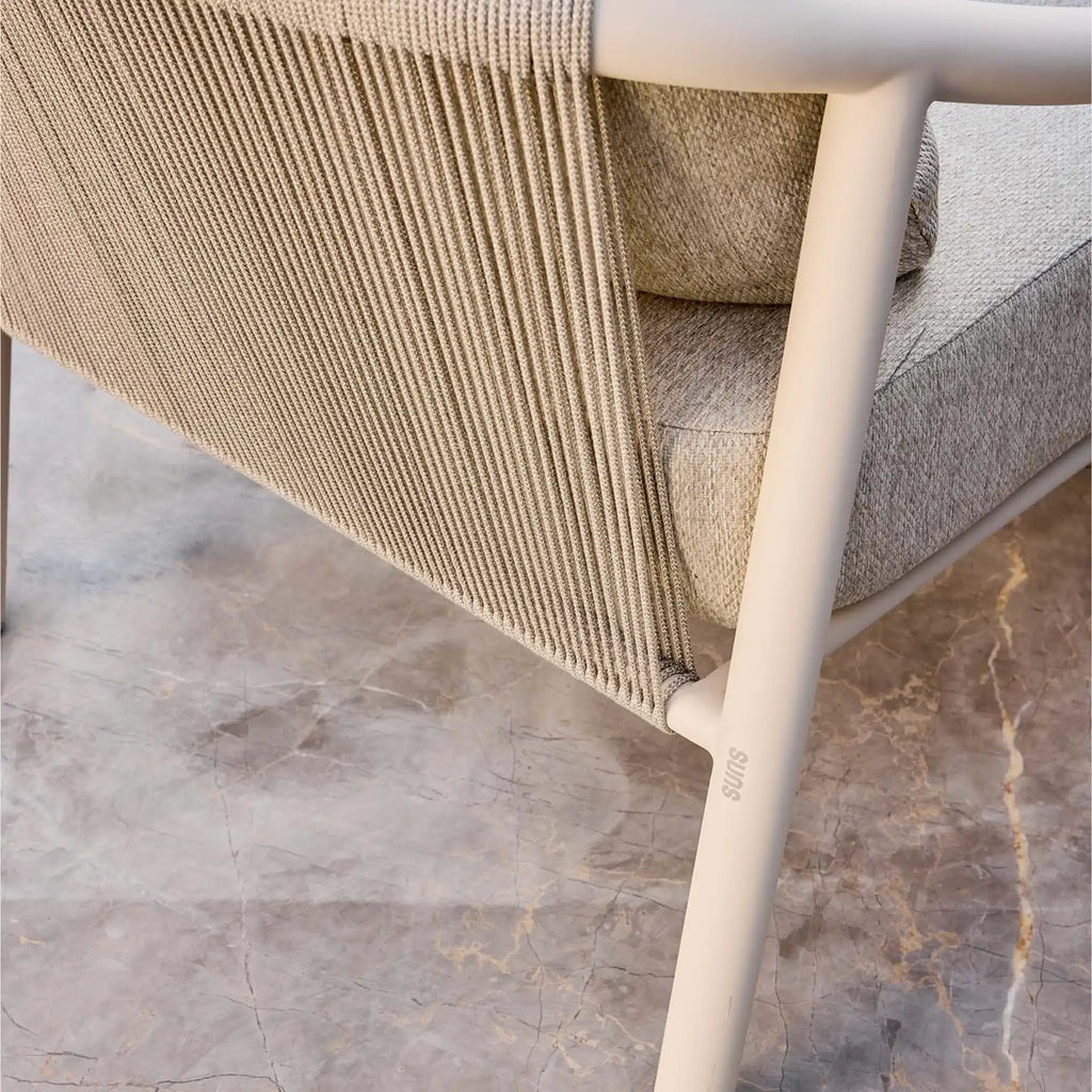 ITZA Low Dining Chair in Camel Sand - SUNS | Milola
