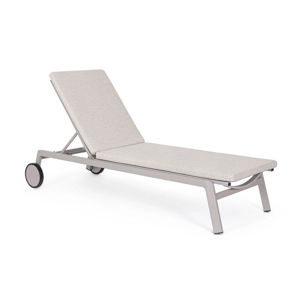 JALISCO Sunlounger in Sand - Bizzotto | Milola