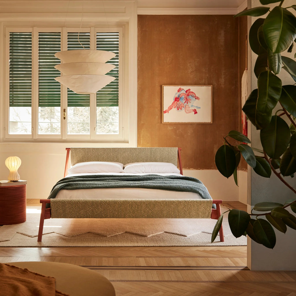 JACK-E - Wooden Bed - Modern Design - Bolzan | Milola 