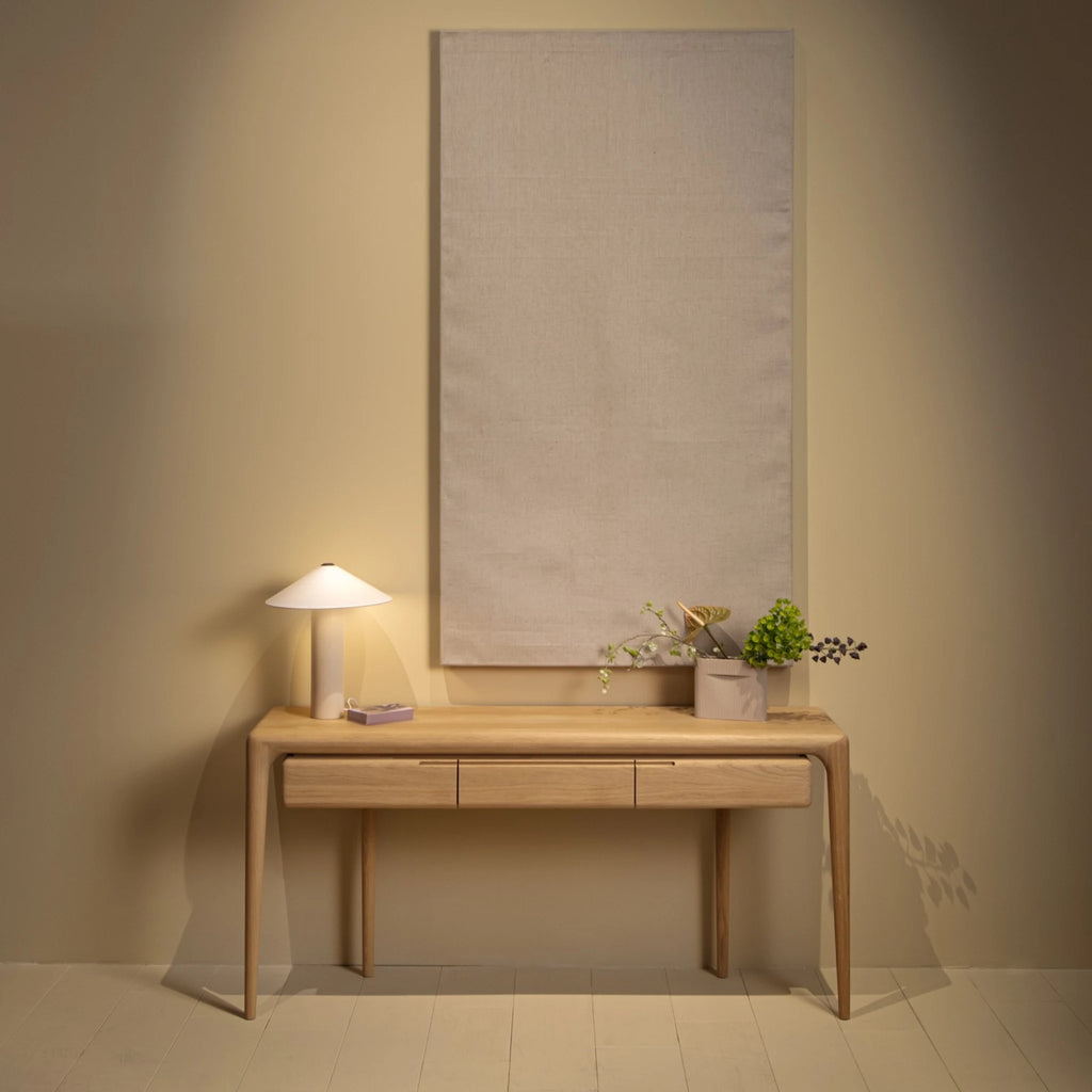 LATUS Console Table in Walnut - Artisan | Milola