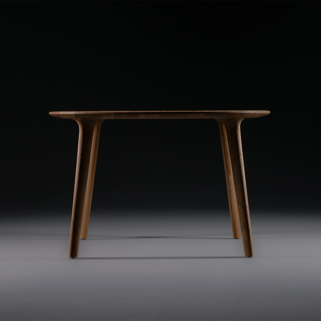 LUC Round Dining Table in Walnut Natural Oil - Artisan | Milola