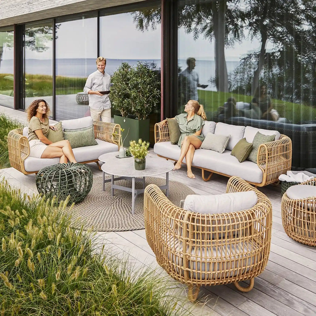NEST Rattan Outdoor Lounge Chair