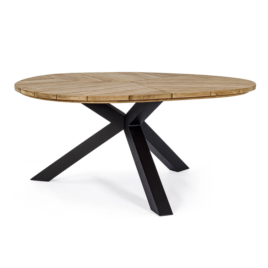 PALMDALE Outdoor Table in Carbon - Bizzotto | Milola