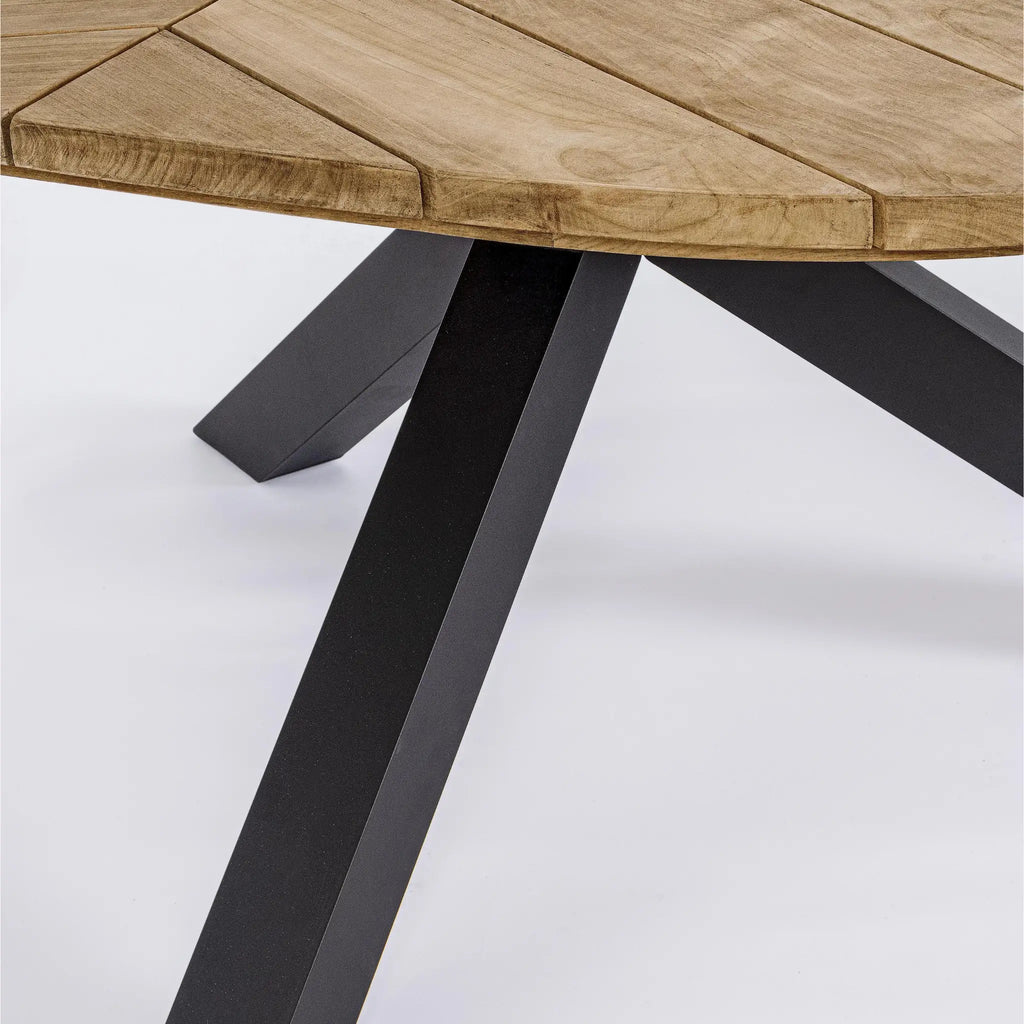 PALMDALE Outdoor Table in Carbon - Bizzotto | Milola